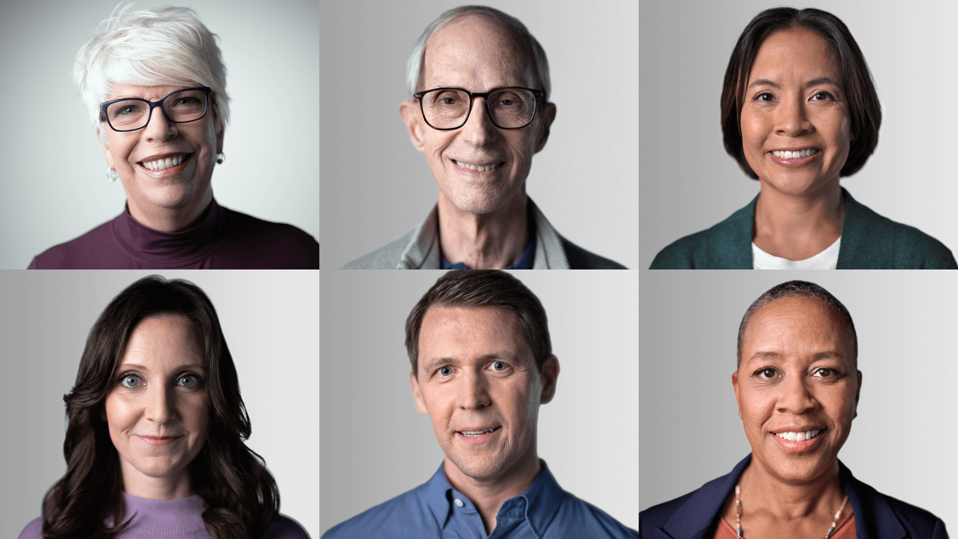 Collage of headshots of multiple patients of the Dana-Farber Brigham Cancer Center
